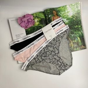 Valentine Limted Time Sale - NWT Calvin Klein 3pc Bikini Panty Set
